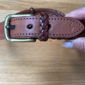 Ralph Lauren braided belt.